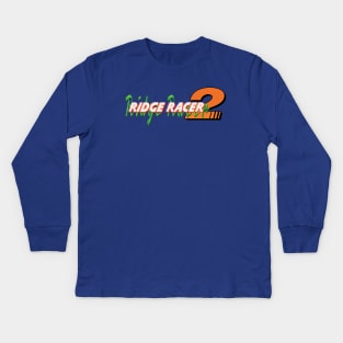 Ridge Racer 2 Kids Long Sleeve T-Shirt